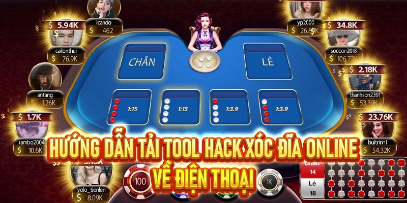 tool hack Xóc Đĩa online